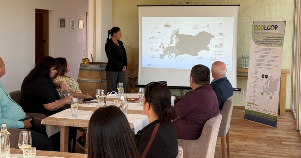 ECOLOOP Demonstrates Circular Bioeconomy and Renewable Energy Solutions at “Green Albena” On-Site Demonstration